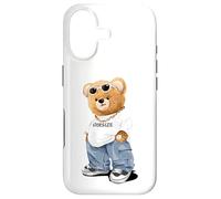 Carcasa para iPhone 17 Cool Oversize Teddy Bear Body Illustration Graphic Designs