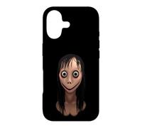 Carcasa para iPhone 17 Cool Scary Halloween Ugly Girl Illustration Graphic Designs