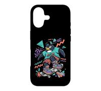 Carcasa para iPhone 17 Cool Skater Penguin 90s Streetwear Graphic