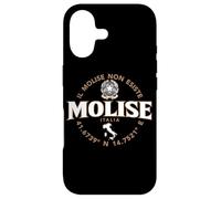Carcasa para iPhone 17 Coordenadas de Etiqueta Molise Italy 2C