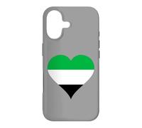 Carcasa para iPhone 17 Corazón con los Colores de la Bandera de Extremadura