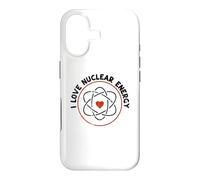 Carcasa para iPhone 17 Corazón de molécula de Signo atómico - Amo a los Maestros de energía Nuclear