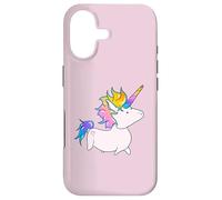Carcasa para iPhone 17 Corazón mágico Kawaii de Unicornio arcoíris de Dibujos Animados caprichosos