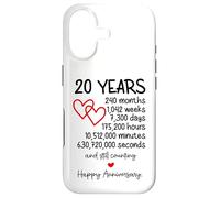 Carcasa para iPhone 17 Corazones entrelazados, símbolo de Amor, romántico, diseño Minimalista