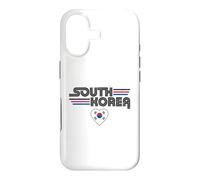 Carcasa para iPhone 17 Corea del Sur Amor Vintage Style Country Flag Pride Retro Art
