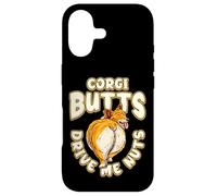 Carcasa para iPhone 17 Corgi Butts Drive Me Nuts Funny Corgi Dog Lover