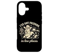 Carcasa para iPhone 17 Corgi “I've Got Friends in Low Places” Cute Dog