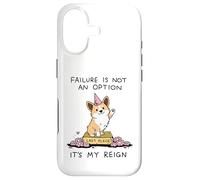 Carcasa para iPhone 17 Corgi Último Lugar El Fracaso Es Mi Reino