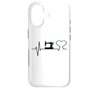 Carcasa para iPhone 17 costurera Cardiogram costurera máquina de Coser Tejido Aguja