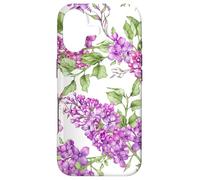 Carcasa para iPhone 17 Cottagecore Aesthetic For Flower Lover Cute Lilac Pattern