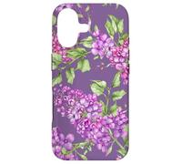 Carcasa para iPhone 17 Cottagecore Aesthetic For Flower Lover Floral Purple Lilac