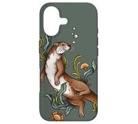 Carcasa para iPhone 17 Cottagecore Cute Otter Furry Therian Goblincore Forest Witch
