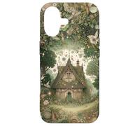 Carcasa para iPhone 17 Cottagecore Fairycore Whimsical Fantasy Cottage Flower