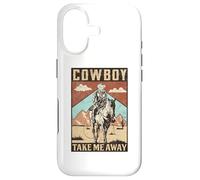Carcasa para iPhone 17 Cowboy Rodeo Texas Take Me Away Western Southwest Theme