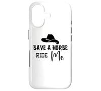 Carcasa para iPhone 17 Cowgirl Save a Horse Ride a Cowboy Men Save a Horse Ride Me