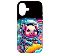 Carcasa para iPhone 17 Crazy Space Taco Pig Funny
