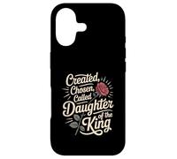 Carcasa para iPhone 17 Created Chosen Called Daughter of King Christian Jesus God