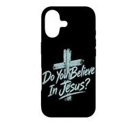Carcasa para iPhone 17 ¿Crees En Jesús Cruz Cristiana Fe Religioso