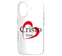 Carcasa para iPhone 17 Cristo Vive, Jesus Christian Bible Verse Sayings, Faith