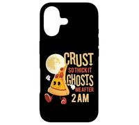 Carcasa para iPhone 17 Crust So Thick It Ghosts Me Funny Pizza Slice Men Women