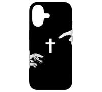 Carcasa para iPhone 17 Cruz De Jesús Mediador Creación De Adán Dios Y Hombre