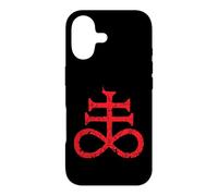 Carcasa para iPhone 17 Cruz Satánica Rojo Sigil Azufre