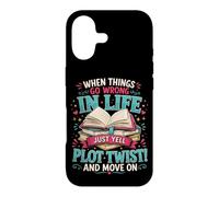 Carcasa para iPhone 17 Cuando Las Cosas Van Mal en la Vida, Simplemente grita Trama Twist