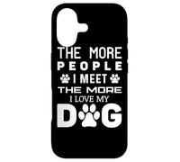 Carcasa para iPhone 17 Cuantas más Personas conozco, más Amo a mi Perro - Funny Dog
