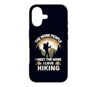 Carcasa para iPhone 17 Cuantas más Personas conozco, más me Encanta el Senderismo Retro Camping