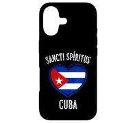 Carcasa para iPhone 17 Cuba Flag Heart Sancti Spiritus City
