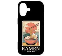 Carcasa para iPhone 17 Cuenco de Fideos japoneses Ramen Tokio Retro Japanese Kana Souvenir