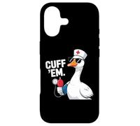 Carcasa para iPhone 17 Cuff 'Em Goose Nurse ER Enfermería