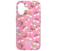 Carcasa para iPhone 17 Curious George Rainbow Spring All Over Print
