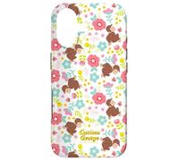 Carcasa para iPhone 17 Curious George Spring Floral All Over Print