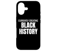 Carcasa para iPhone 17 Currently Creating Black History Bold Statement tee