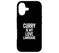 Carcasa para iPhone 17 Curry is My Love Language Fun Food Design for Men Women