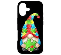Carcasa para iPhone 17 Cute Autism Awareness GNOME Puzzle Piece For Autism Teacher