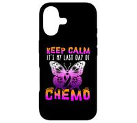 Carcasa para iPhone 17 Cute Cancer Awareness - Keep Calm It's My Last Day of Chemo