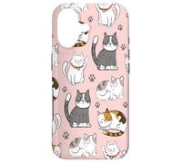 Carcasa para iPhone 17 Cute Cats & Claws Pattern for Kittyie and Pet Owners
