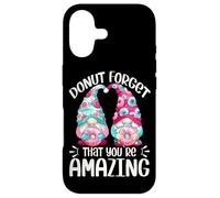 Carcasa para iPhone 17 Cute Donut Gnomes For Girls Donut Forget That Youre Amazing