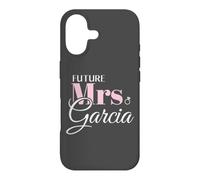 Carcasa para iPhone 17 Cute Engagement Future Mrs Garcia Bachelorette