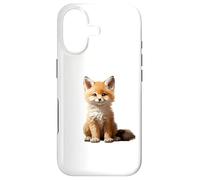 Carcasa para iPhone 17 Cute Fox Theme Illustration Animal Lover