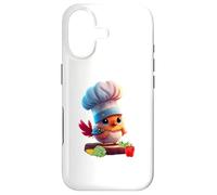 Carcasa para iPhone 17 Cute Funny Restaurant Chef Bird Yes Chef