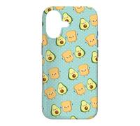 Carcasa para iPhone 17 Cute Girls Funny Anime Kawaii Food Avocado Toast Bread Lover