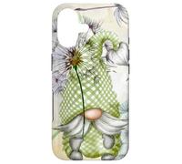 Carcasa para iPhone 17 Cute GNOME Dandelion Flower Pattern For Women Mom Aesthetic