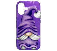 Carcasa para iPhone 17 Cute GNOME Graphic For Gardener and Spring and Summer Purple