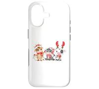Carcasa para iPhone 17 Cute Highland Cows Christmas Holiday Country Heifer Farm