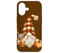 Carcasa para iPhone 17 Cute Holiday GNOME For Thanksgiving with Fall Pumpkin Spice