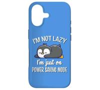 Carcasa para iPhone 17 Cute Kawai Kids Lazy Power Saving Penguin Lover