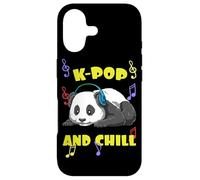 Carcasa para iPhone 17 Cute KPOP Music Panda K Pop and Chill Vibes